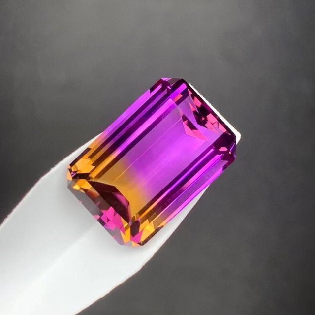 ⭐︎【天然】アメトリン ルース 18.53ct ハンドメイドの素材/材料(各種パーツ)の商品写真