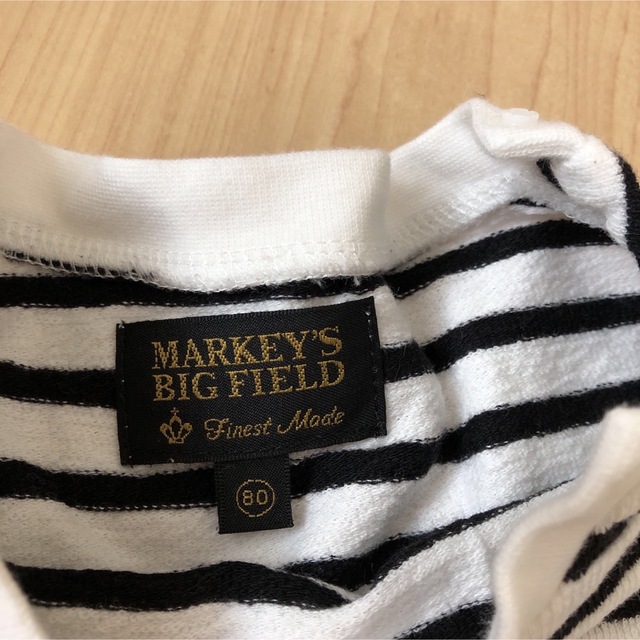 MARKEY'S(マーキーズ)の専用　ミッキーのみTシャツ　オフショル肩出し　ミッキー　80cm キッズ/ベビー/マタニティのベビー服(~85cm)(Ｔシャツ)の商品写真