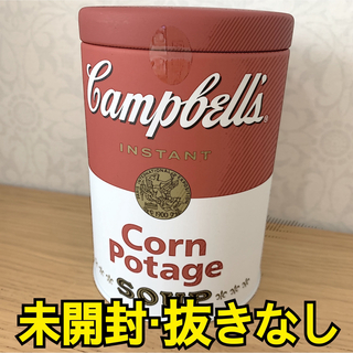 カルディ(KALDI)のKALDI キャンベル　限定　キャニスター缶　コーンポタージュ(その他)
