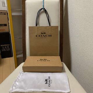 コーチ(COACH)のりん様専用！　新品、未使用　coach箱、ショップ袋ギフトセット(ショップ袋)