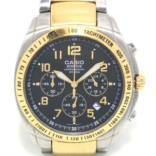 カシオ(CASIO)のカシオ 腕時計 EDIFICE(エディフィス) 黒(その他)