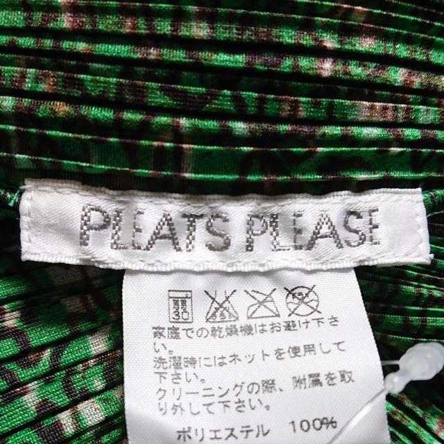 PLEATS PLEASE ISSEY MIYAKE(プリーツプリーズイッセイミヤケ)のプリーツプリーズ 半袖カットソー 3 L美品  レディースのトップス(カットソー(半袖/袖なし))の商品写真