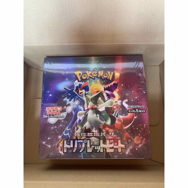 新品未開封　トリプレットビート　ポケカ　シュリンク付き　ポケモンカード 1BOX