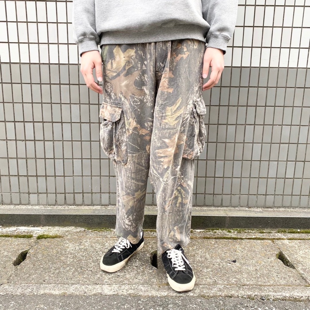 中古】REDHEAD レーヨン カーゴパンツ リアルツリーカモ 迷彩