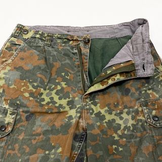 フレクターカモ ミリタリー カーゴショートパンツ W30相当 迷彩ハーフss32