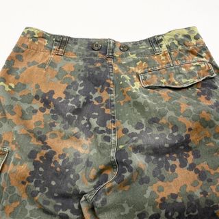 フレクターカモ ミリタリー カーゴショートパンツ W30相当 迷彩ハーフss32