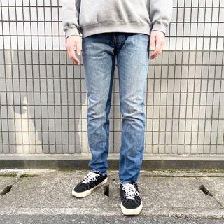 ラルフローレン(Ralph Lauren)の【中古】デニムアンドサプライ ラルフローレン DENIM & SUPPLY RALPH LAUREN デニム パンツ ダメージ加工 スリム スキニー サイズ：W33 L31.5 インディゴ  古着 中古 mellow(スラックス/スーツパンツ)