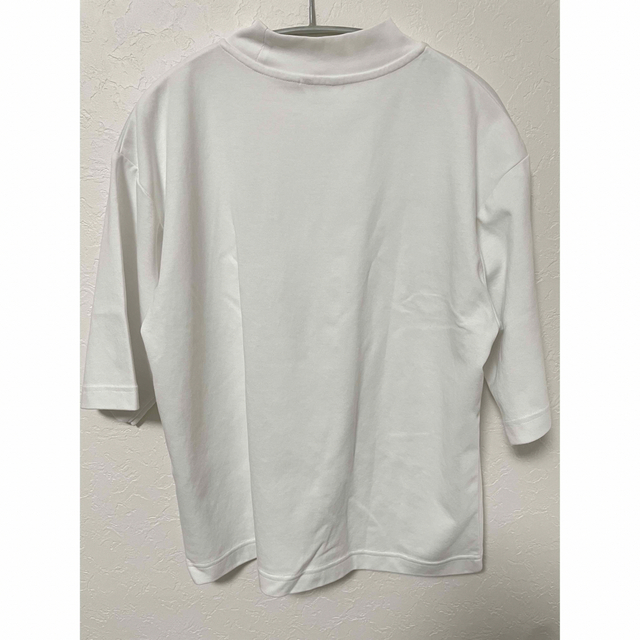 UNIQLO(ユニクロ)のUNIQLO エアリズムコットン　モックネックT レディースのトップス(Tシャツ(半袖/袖なし))の商品写真
