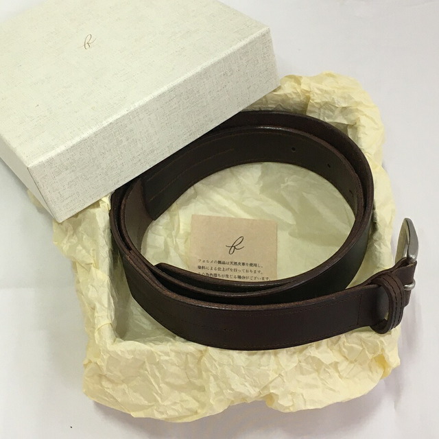 forme フォルメ レザーベルト forme flp-25 jodhpurs belt【004】 - ベルト