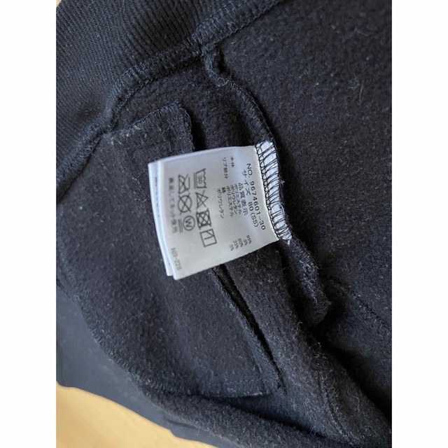 petit main(プティマイン)の値下げ⭐︎プチマイン⭐︎80センチブルゾン黒 キッズ/ベビー/マタニティのベビー服(~85cm)(ジャケット/コート)の商品写真