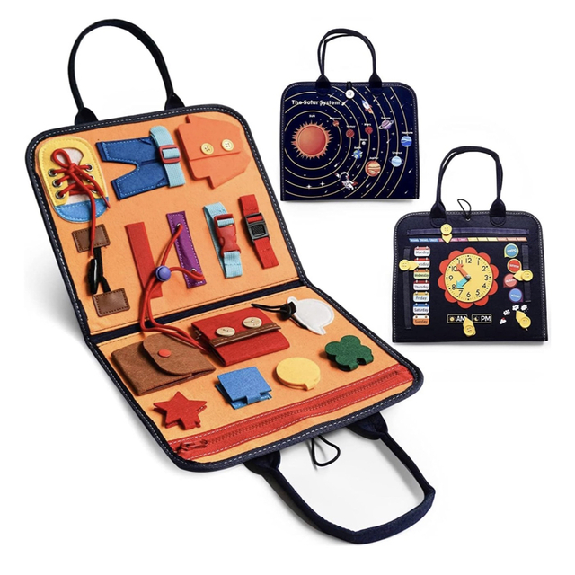 知育玩具 ビジ―ボード おもちゃ 幼児 子供 教育 学習 発達 モンテッソーリ