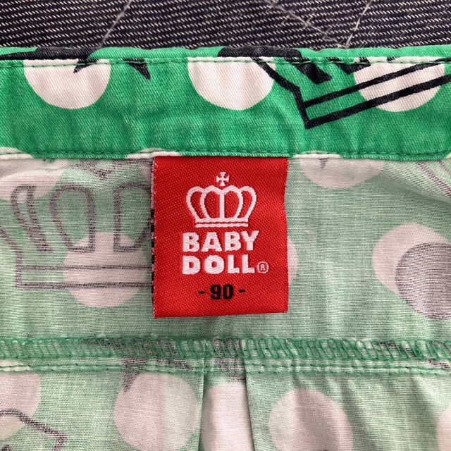 BABYDOLL(ベビードール)のBABY DOLL ベビードール 長袖シャツ 90 キッズ/ベビー/マタニティのキッズ服男の子用(90cm~)(Tシャツ/カットソー)の商品写真