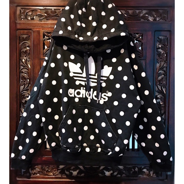 【美品】adidasoriginals/ドットパーカー/M