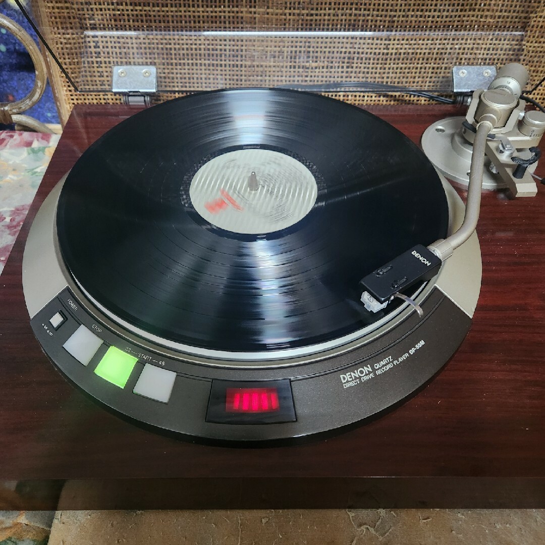 DENON - レストア超美品!新品カートリッジ付!DENONレコード