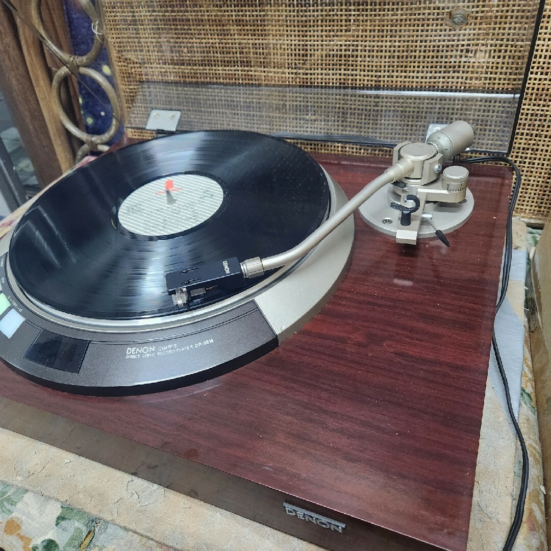 DENON - レストア超美品!新品カートリッジ付!DENONレコード