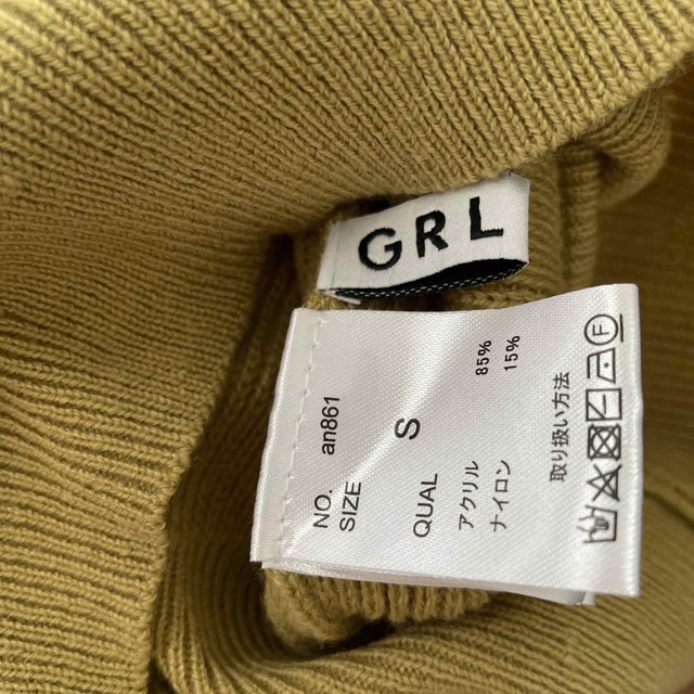 GRL(グレイル)のGRL ボリュームスリーブニットトップス[an861] レディースのトップス(ニット/セーター)の商品写真