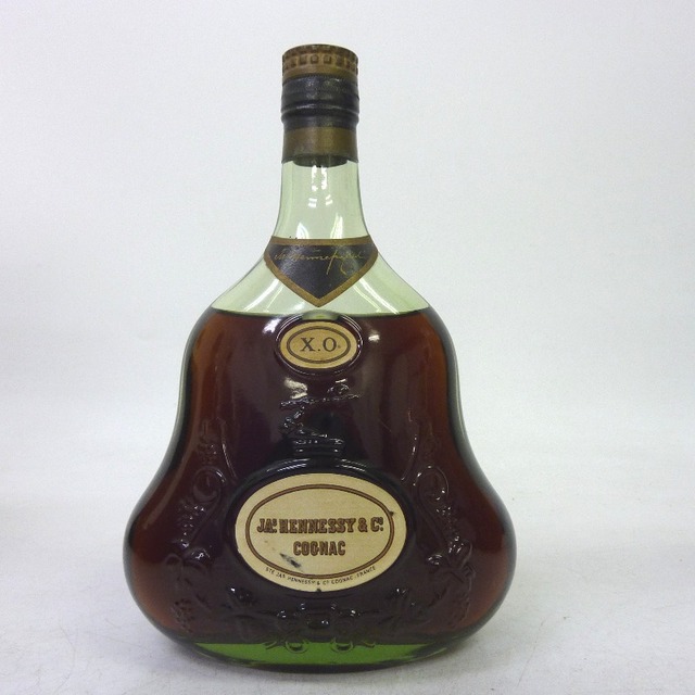 ブランデー未開封★JAS Hennessy【JASヘネシー】 XO 金キャップ グリーンボトル 700ml