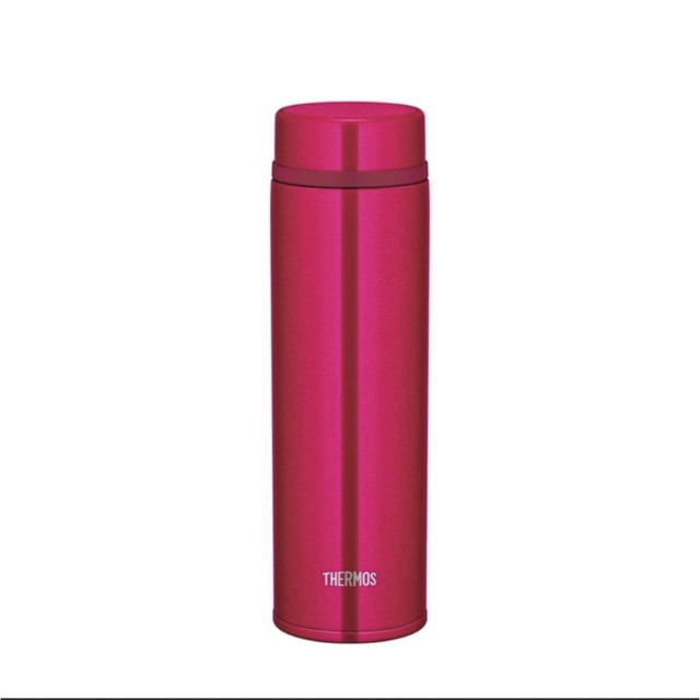 THERMOS(サーモス)の【新品未開封】サーモス　水筒　ストロベリーレッド　0.48L 保冷　保温　ピンク インテリア/住まい/日用品のキッチン/食器(弁当用品)の商品写真