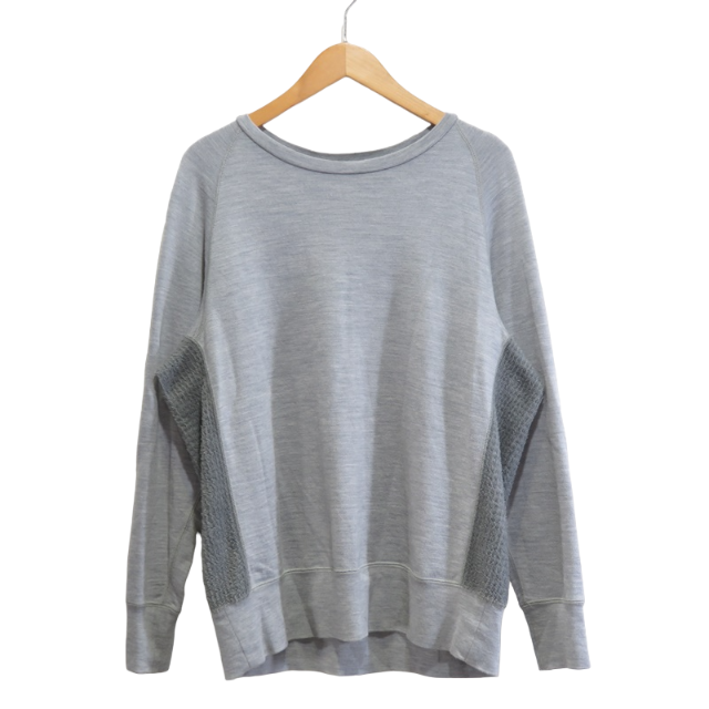 OPUS JAPAN 21aw BREATHE WOOL SWEAT