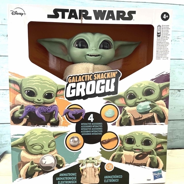 Disney - 激レア 動く フィギュア スターウォーズ ベビーヨーダ 新品