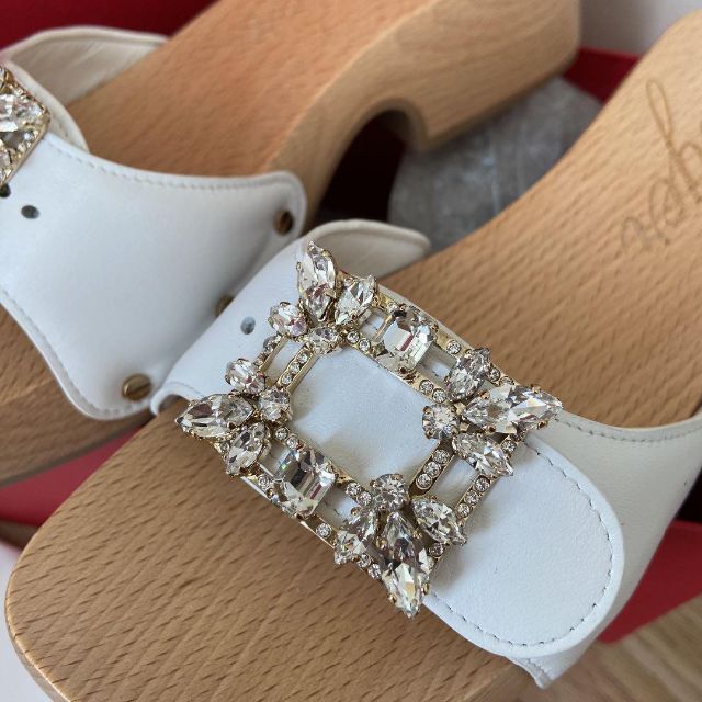 ROGER VIVIER - ロジェヴィヴィエ ヴィヴクロッグミュール ビジュー
