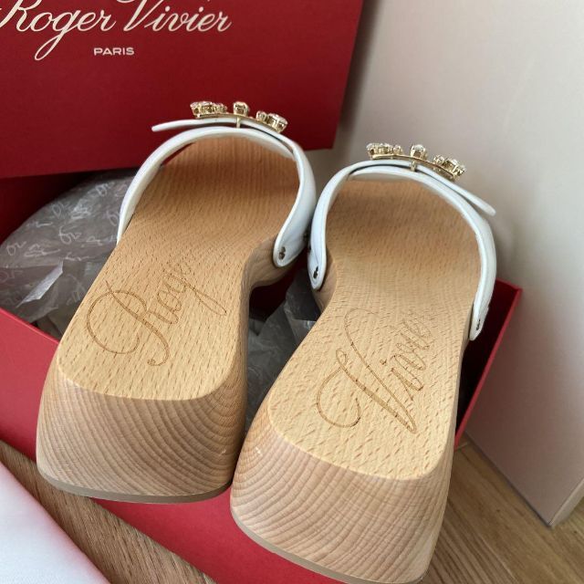 ROGER VIVIER - ロジェヴィヴィエ ヴィヴクロッグミュール ビジュー