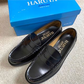 ハルタ(HARUTA)のHARUTA ハルタ ローファー 25EEE ブラック　黒(その他)