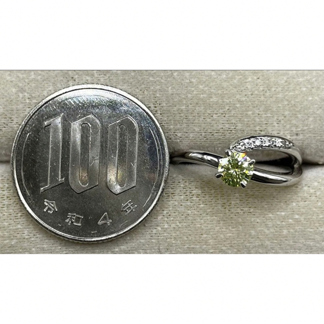 専用JC20★高級 ダイヤモンド0.434ct プラチナ リング レディースのアクセサリー(リング(指輪))の商品写真