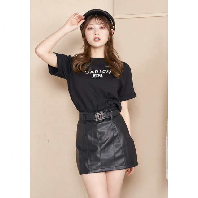 Darich♡新品ＤＤエンブロイダリーＴシャツ【Ｆ】