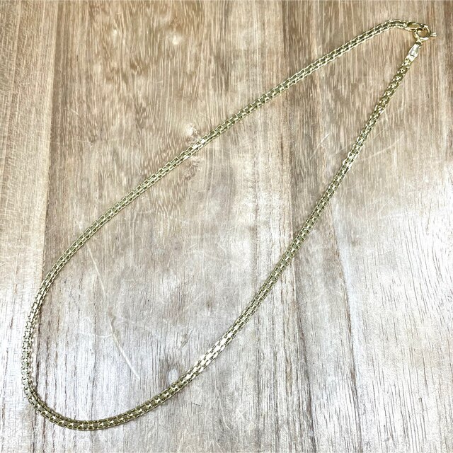 値引不可・イタリア製!k18 チェーン ネックレス 8.27g M1265