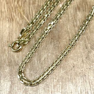 値引不可・イタリア製!k18 チェーン ネックレス 8.27g M1265