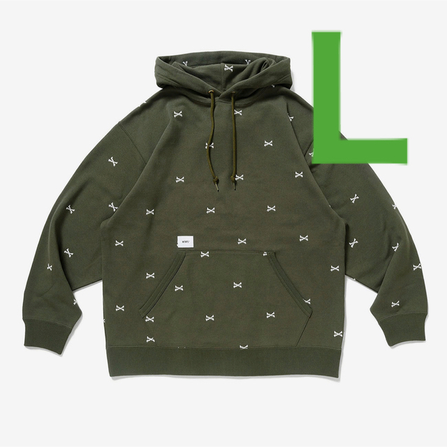 WTAPS 22AW ACNE / HOODY オリーブ L フーディ パーカー - www