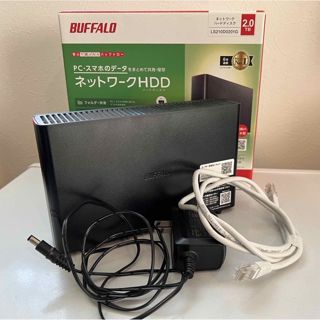 BUFFALO ネットワークHDD Link Station LS210D20180905代表カラー