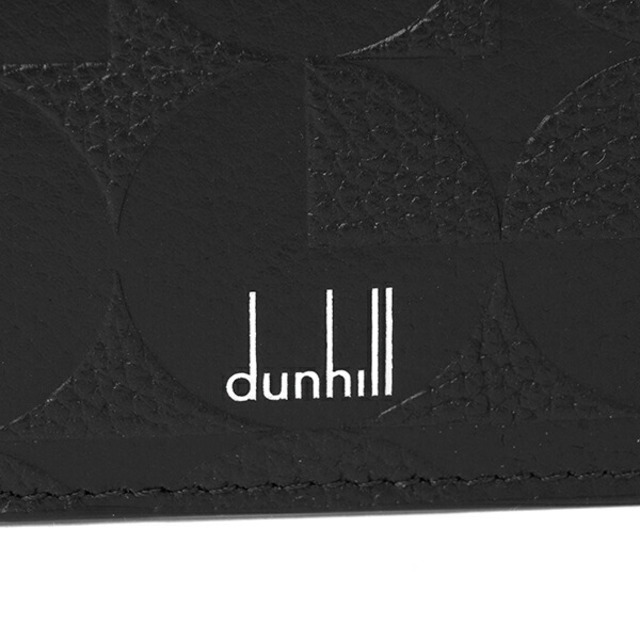 新品 ダンヒル dunhill 2つ折り財布 オプティカル ブラック