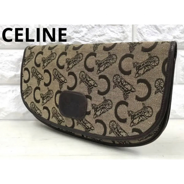 celine - CELINE セリーヌ クラッチバッグ ポーチ 化粧ポーチの通販 by ...