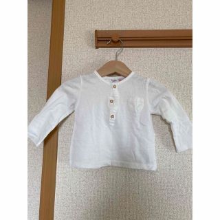 ザラ(ZARA)のZARA Tシャツ　長袖　70センチ(シャツ/カットソー)