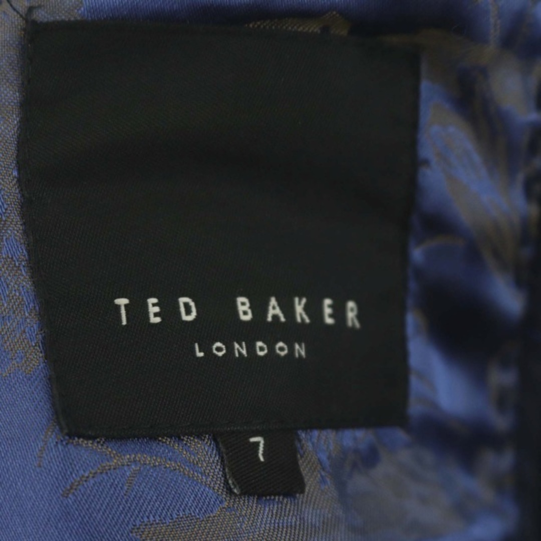 TED BAKER(テッドベイカー)のテッドベーカー ダブルボタンコート アウター ロング 7 ブラック 黒 メンズのジャケット/アウター(その他)の商品写真