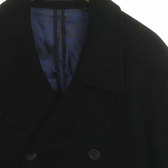 TED BAKER(テッドベイカー)のテッドベーカー ダブルボタンコート アウター ロング 7 ブラック 黒 メンズのジャケット/アウター(その他)の商品写真