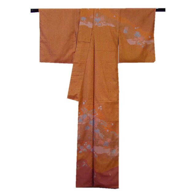 縁」147cm~153cm 本場縞大島紬 訪問着 正絹 TT207 | www