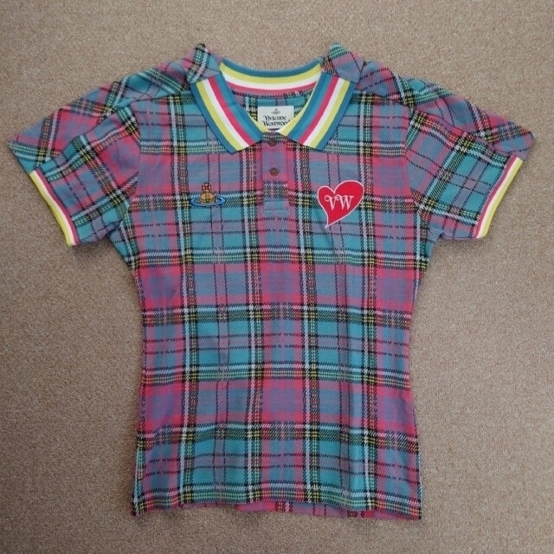 Vivienne Westwood Mac Andy ポロシャツ ブルーマック-