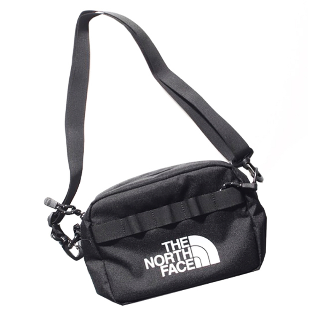 THE NORTH FACE(ザノースフェイス)のTHE NORTH FACE ショルダー ロゴ クロスバッグ S ブラック メンズのバッグ(ショルダーバッグ)の商品写真