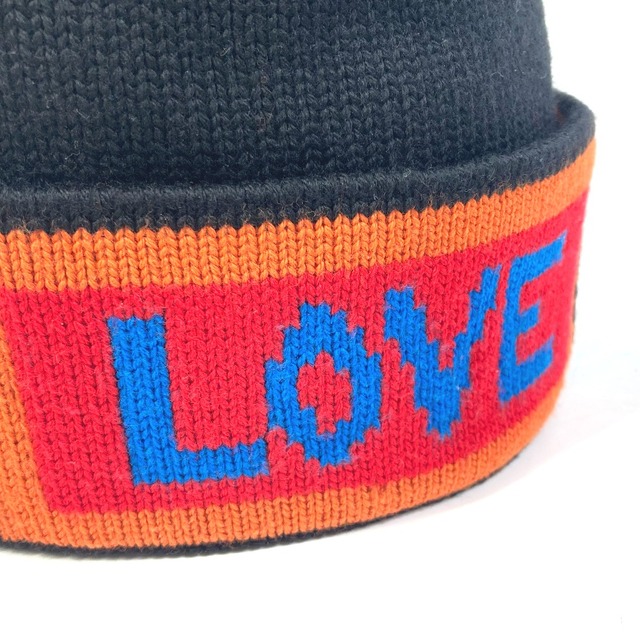 フェンディ FENDI LOVE FXQ053 ビーニー ニットキャップ 帽子 フェンディ FENDI LOVE FXQ053 ビーニー ニットキャップ 帽子