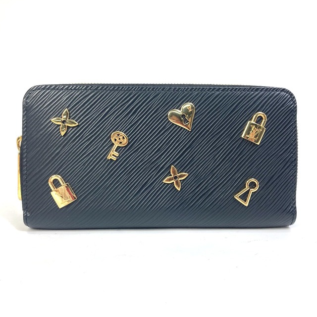 ルイヴィトン LOUIS VUITTON ラブロック ジッピーウォレット M63991 エピ ラウンドファスナー 長財布 エピレザー ブラック