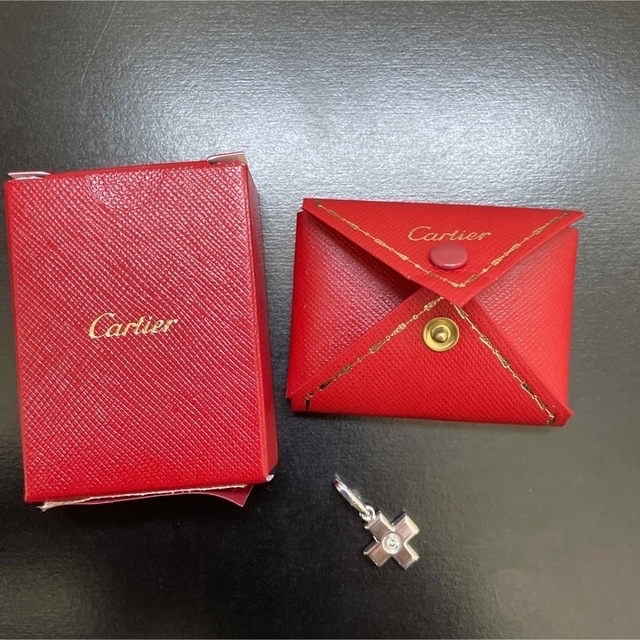Cartierカルティエ ベビークロスチャーム1Pダイア750WG 超美品 | www