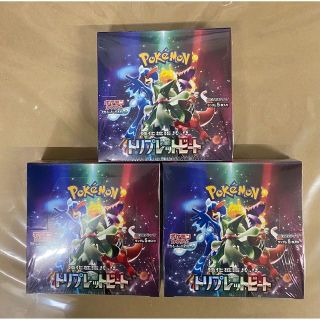 ポケモン(ポケモン)のポケモンカードゲーム トリプレットビート 3BOX(Box/デッキ/パック)