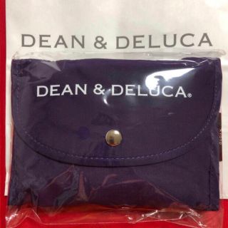 ディーンアンドデルーカ(DEAN & DELUCA)のDEAN&DELUCA エコバッグ 京都店限定 紫色 ショッピングバッグ(エコバッグ)