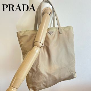 プラダ(PRADA)の■美品■PRADA プラダ BN1068 テスートナイロン×レザー バッグ(トートバッグ)