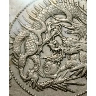NGC AU 旧 1円銀貨 明治3年 TYPE1普通円【鑑定済本物保証】の通販 by