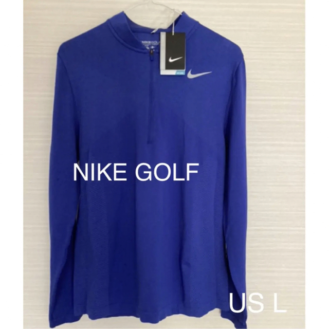 NIKE(ナイキ)のNIKE GOLF ゴルフ　長袖　ポロシャツ　ジャージ　米国購入　新品 スポーツ/アウトドアのゴルフ(ウエア)の商品写真