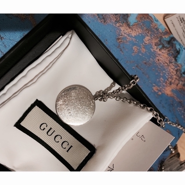 GUCCI - GUCCI グッチ コイン ネックレス 細美武士 着用モデルの GUCCI - GUCCI グッチ コイン ネックレス 細美武士 着用モデルの